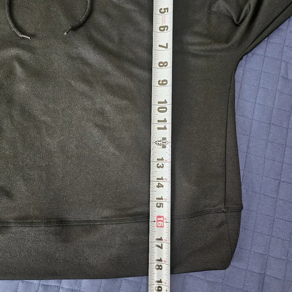 Born Primitive Crossfit Cropped Tulip Back Crisscross Sweatshirt Black Size Lg - Picture 6 of 7